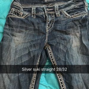 Silver jeans